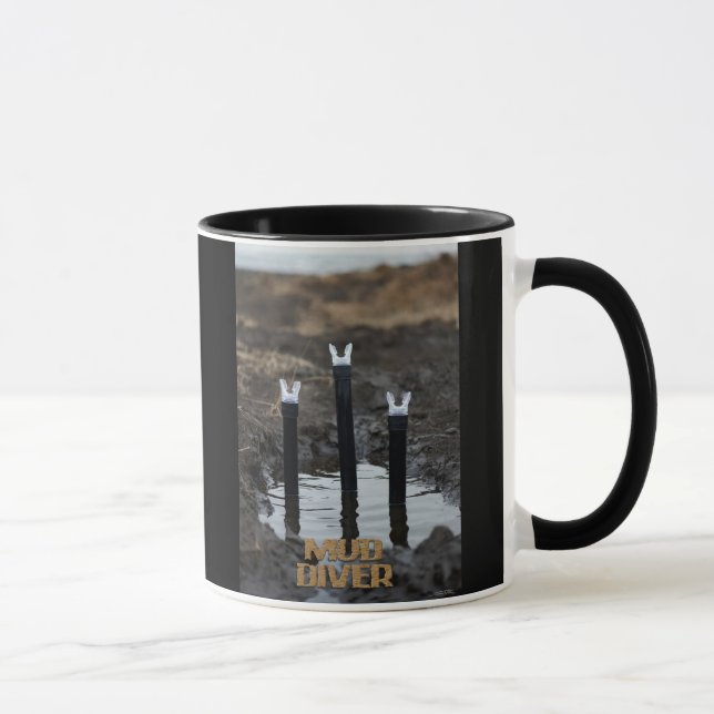 Tasse combo main gauche noire Mud Diver (Droite)