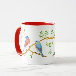Tasse Combo Merles Bleus Rouges