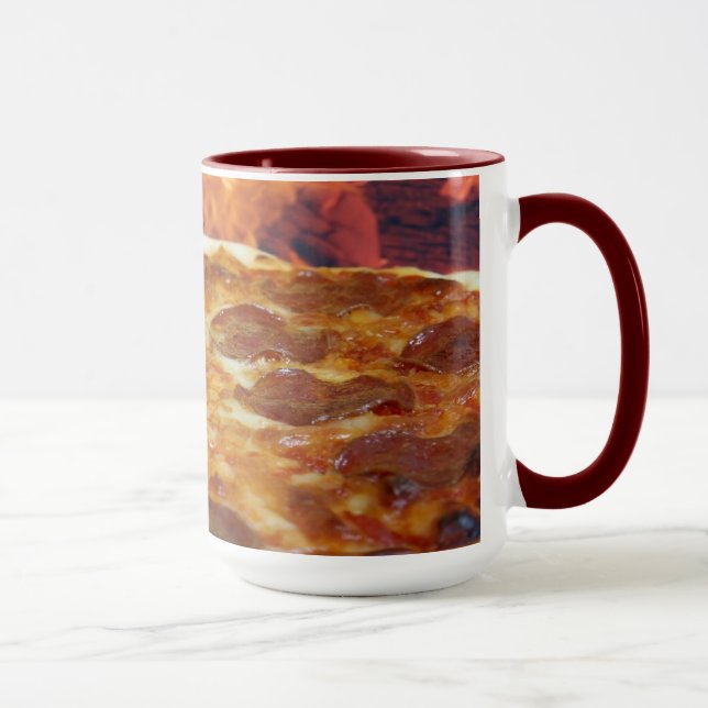 Tasse Combo Pizza Pepperoni 15 oz (Droite)