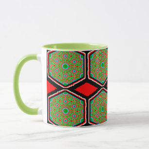 Tasse Combo, Tasse Colorée, Design Numérique, Parf
