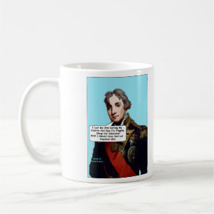 Tasse comique d'amiral Nelson