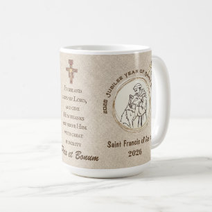 Tasse commémorative de l'Année de Saint François 
