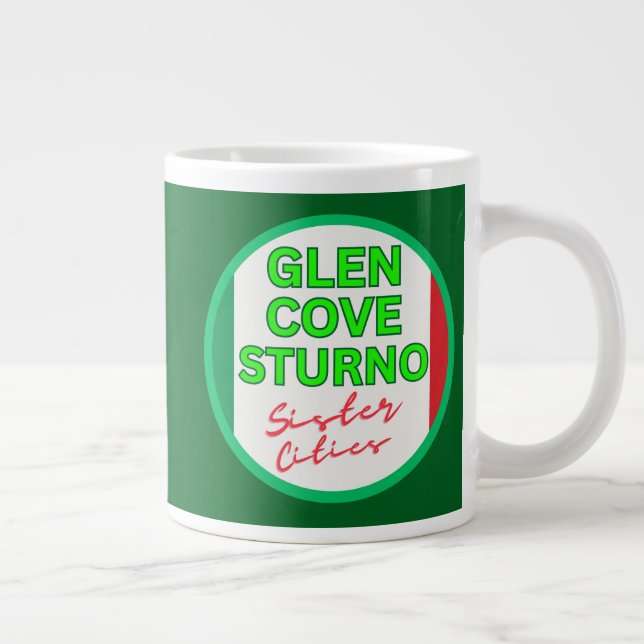 Tasse commémorative des villes jumelles de Glen Co (Droite)