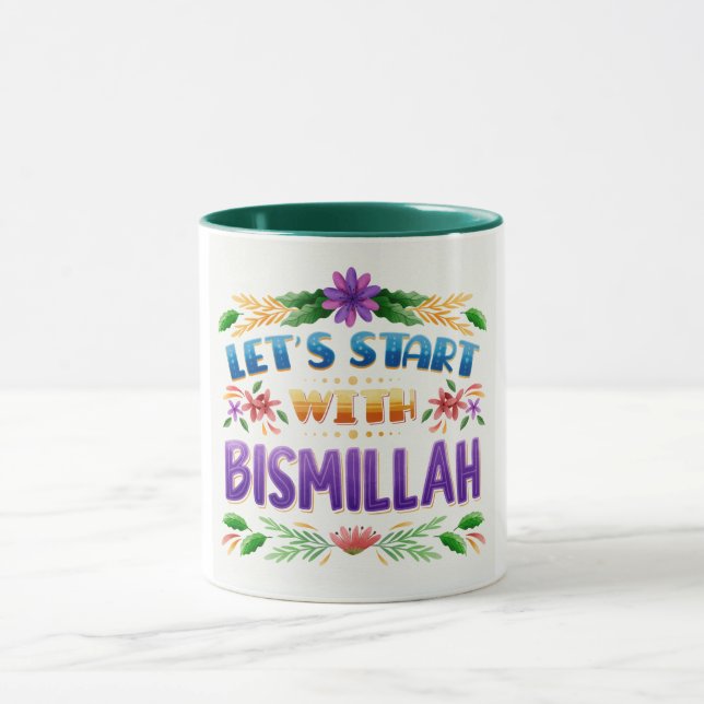 Tasse - Commençons par Bismillah (Centre)