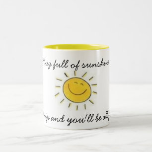 Tasse complètement de soleil
