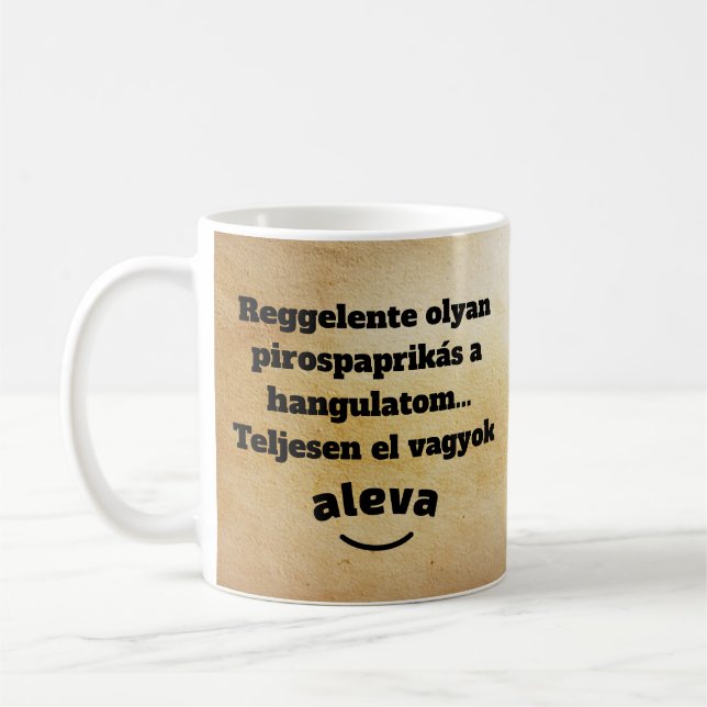 Tasse complètement déprimée (Gauche)
