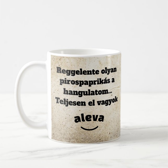 Tasse complètement déprimée (Gauche)