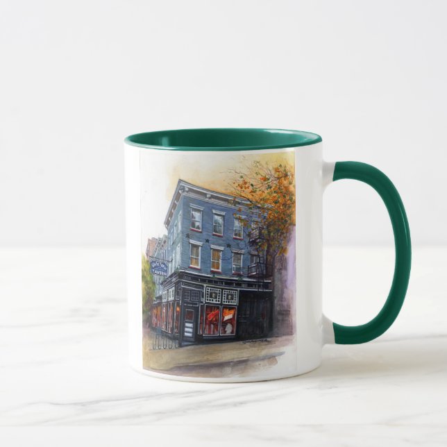 Tasse comportant barres les plus fines de New York (Droite)