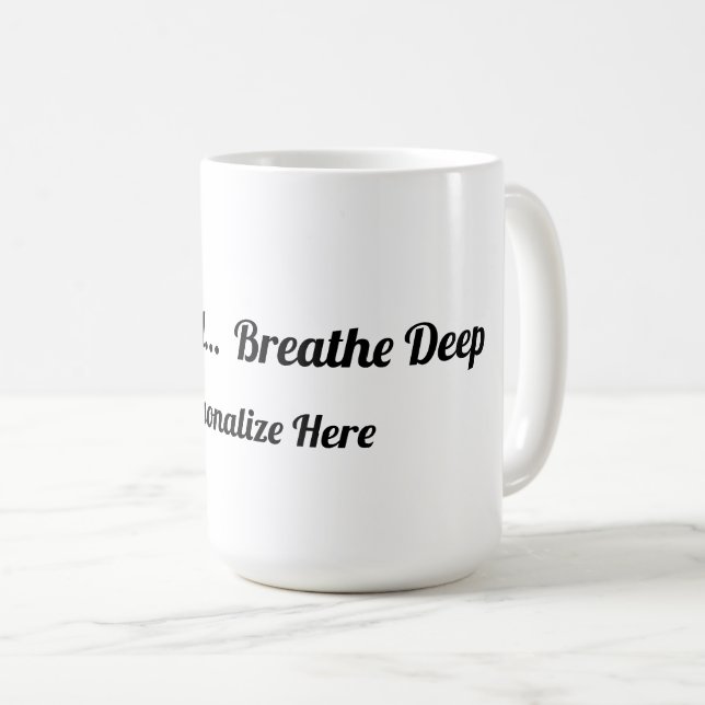 Tasse Confiance en Dieu (Devant droit)