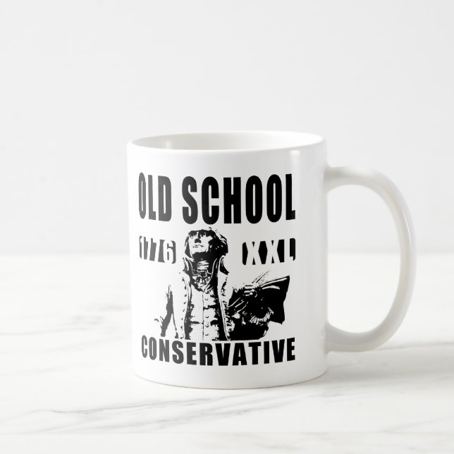 Tasse conservatrice de Thomas Jefferson de vieille (Droite)