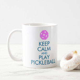 Tasse "CONSERVEZ de CALME ET de JEU PICKLEBALL"