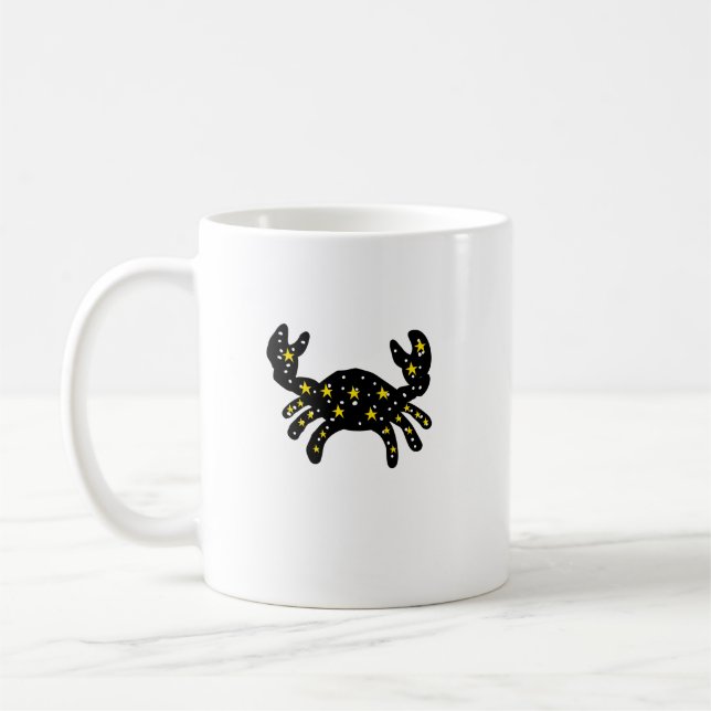 Tasse Constellation du Zodiaque Crabe de la Galaxi (Gauche)