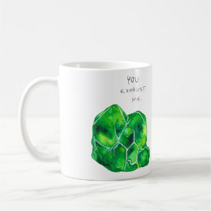 Tasse contrariée de gemme