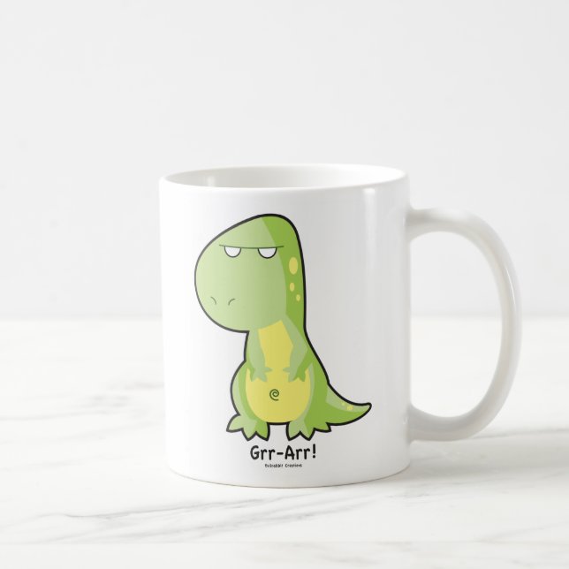 Tasse contrariée de T-Rex (Droite)