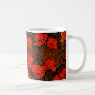 Tasse coquelicots