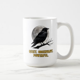 Tasse Corbeau Gothique - T-shirt Lune Dark Cottage