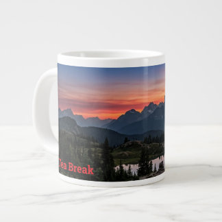 Tasse Coucher de soleil sur les Montagnes Rocheuse
