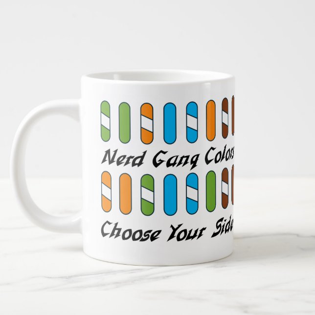 Tasse Couleurs de Câblage de Communications (Gauche)