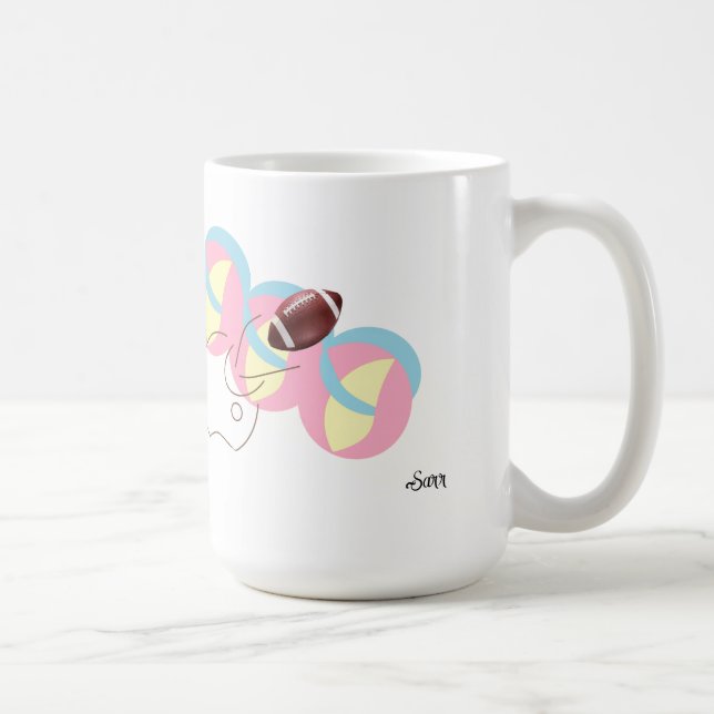 Tasse : Coup d'envoi pour une pause café . (Droite)