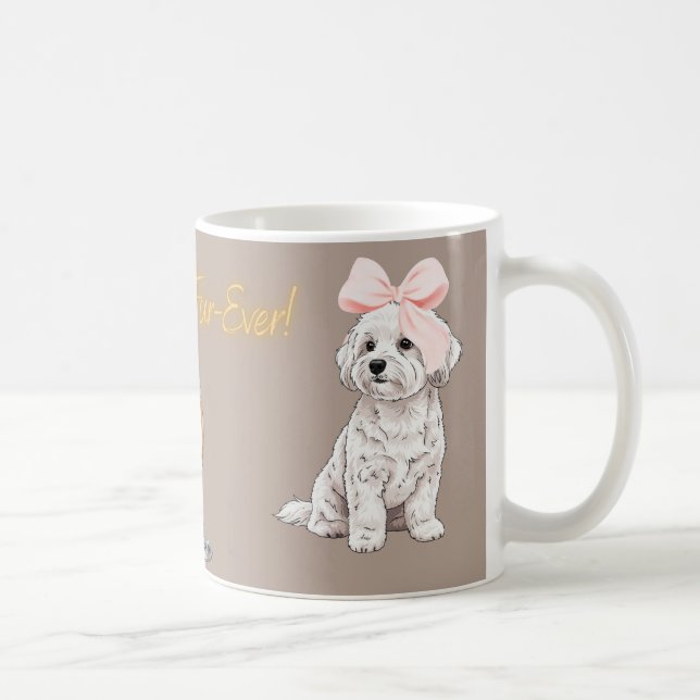 Tasse « Couple maltais » (Droite)