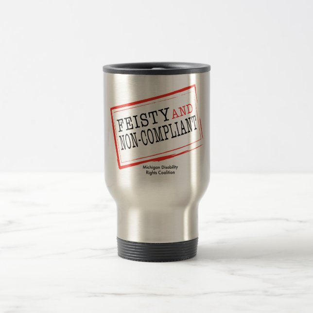 Tasse courageuse de voyage (Centre)