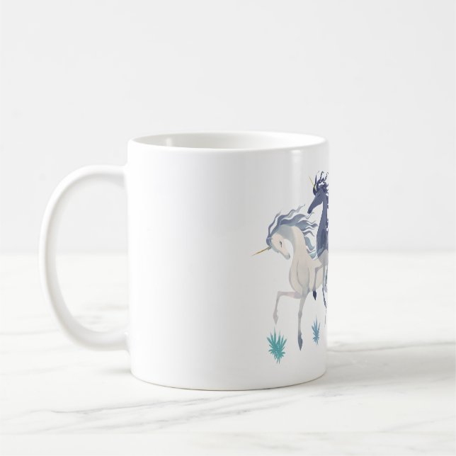 Tasse courante de licornes (Gauche)