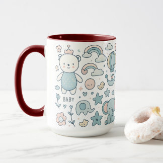 Tasse Couronne Ourson Mignon Bébé