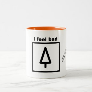 Tasse - course d'orientation - je me sens mal