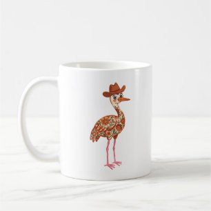 Tasse Cowboy de Grue Mignonne