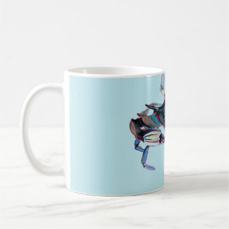 Tasse crabe bleu