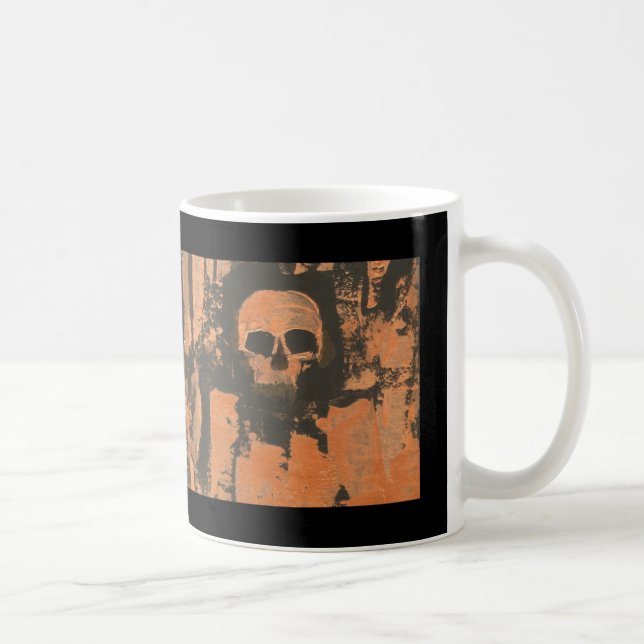 Tasse Crâne en Cuivre (Droite)
