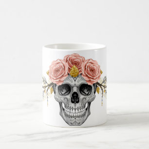 Tasse Crâne Glam Tasse Élégante de Halloween Got