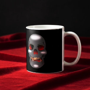 Tasse crâne grimaçant