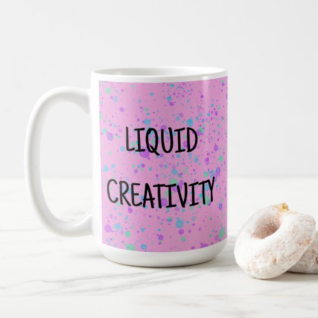 Tasse Créativité Liquide (Avec donut)