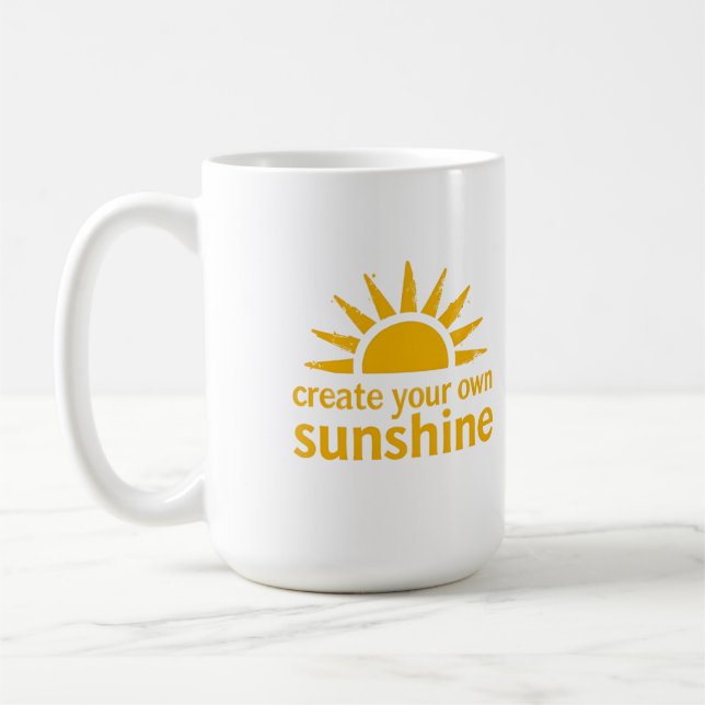 Tasse Créez Votre Soleil  (Gauche)