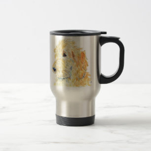Tasse crème de voyage de Labradoodle #2