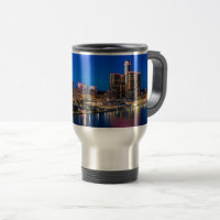 Tasse crépusculaire de voyage de Detroit
