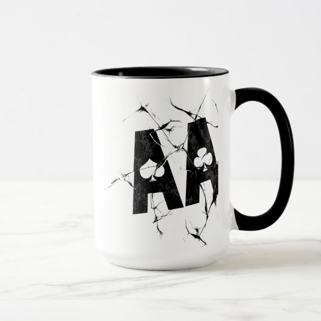 Tasse criquée d'as (Droite)