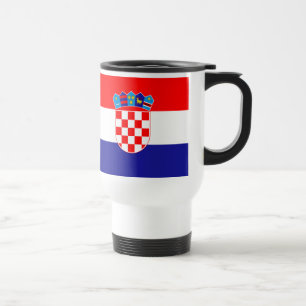 Tasse croate de drapeau