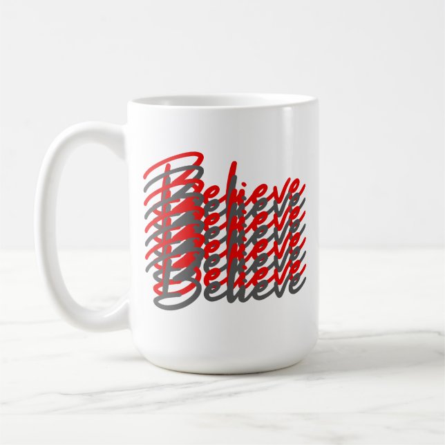 Tasse croisée Believe (Gauche)