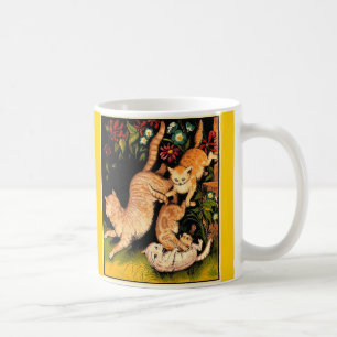 Tasse croulante de chats (cru)