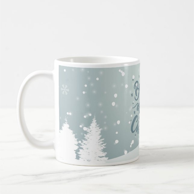 Tasse « Croyez à la magie de Noël » (Gauche)