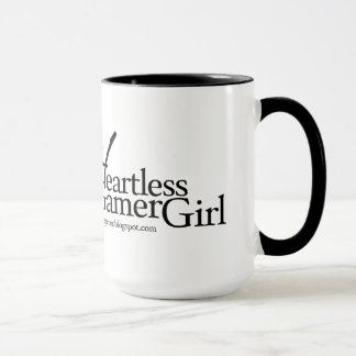 Tasse cruelle de logo de fille de Gamer