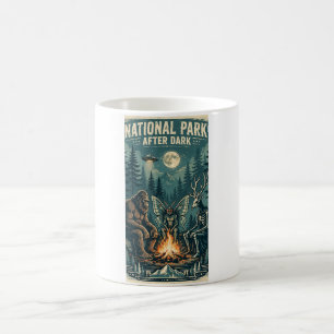 Tasse Cryptides de Camp au Feu de Camp du Parc Nat
