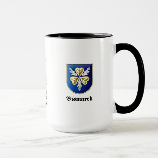 Tasse Cuirassé Bismarck (Droite)