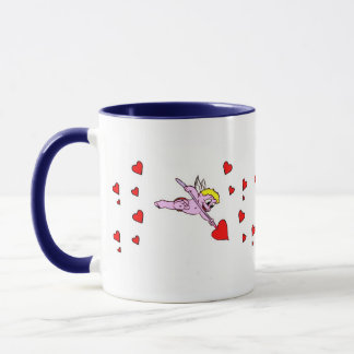 Tasse Cupidon de la Saint-Valentin
