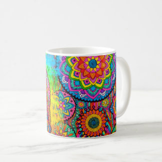 Tasse curative de déclenchement d'art de mandala