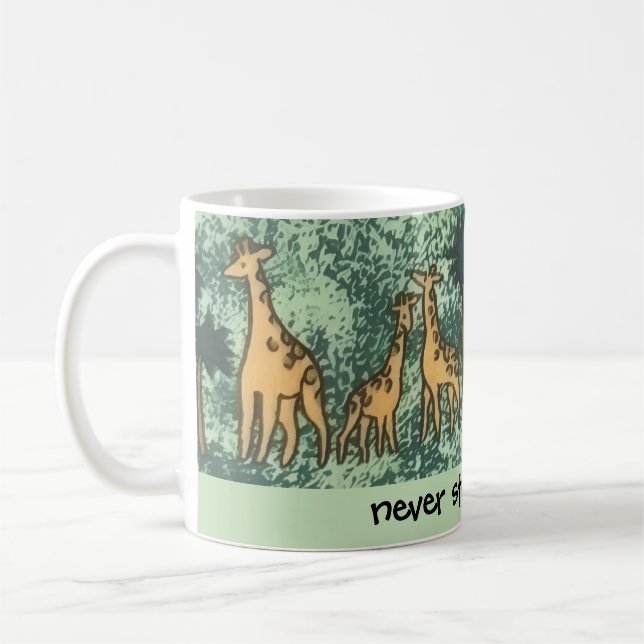 Tasse Curieux Girafes (Gauche)