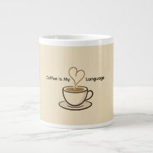 Tasse Cute Coffee Is My Love Language