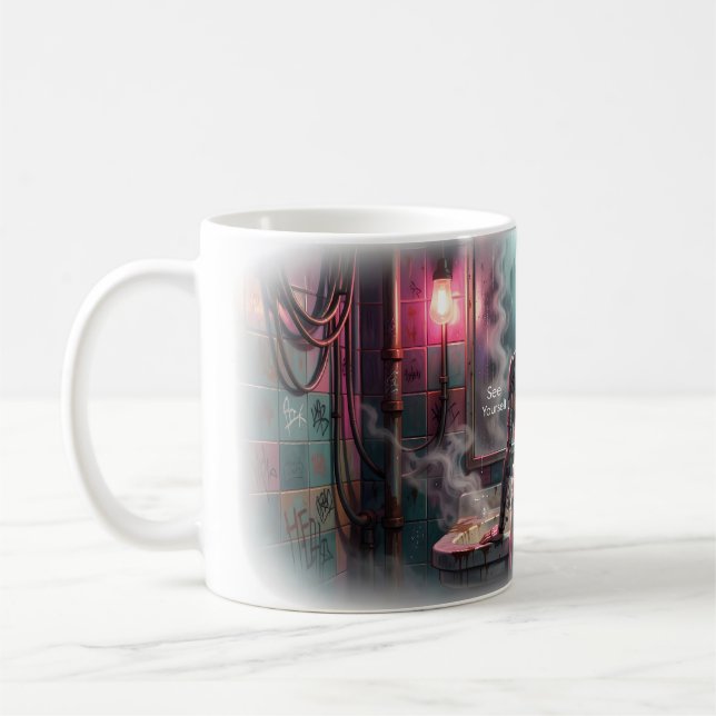 Tasse Cyber Miroir Vous-même (Gauche)